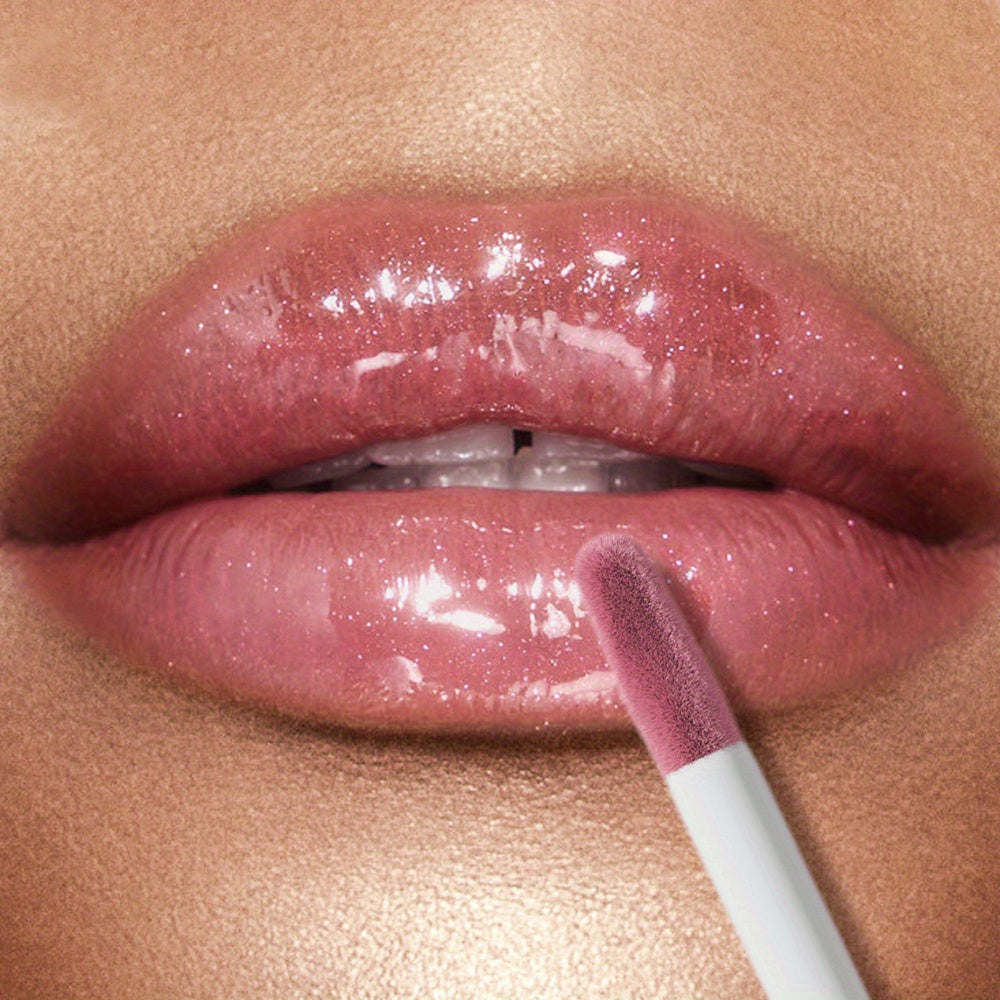 Coral Red Glam Lip Gloss - LIPOXI