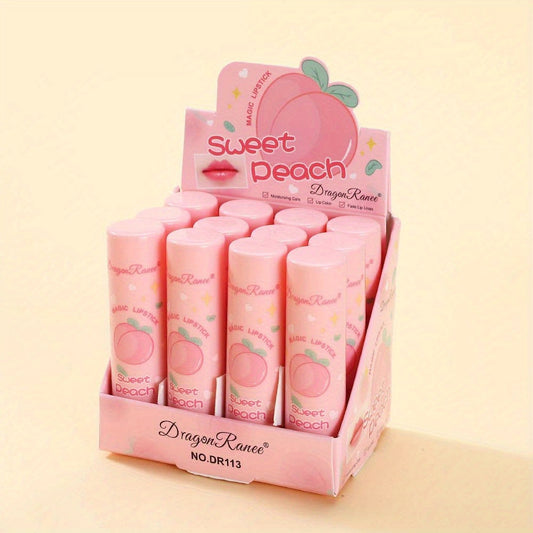 Peach Pink Magic Lip Balm Set - LIPOXI