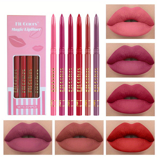 Perfectly Contoured Lip Liner Set - LIPOXI