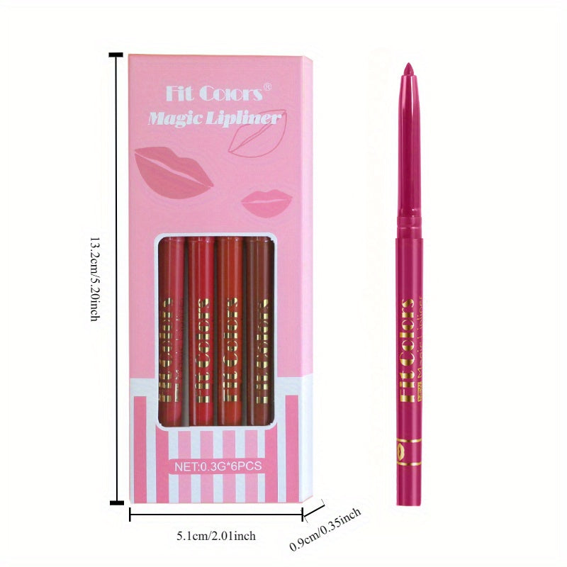 Perfectly Contoured Lip Liner Set - LIPOXI