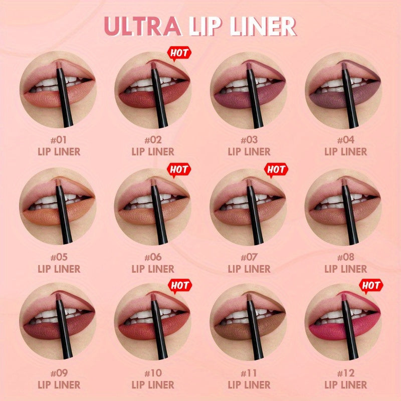 Pecolovers Lip Liner Set - LIPOXI