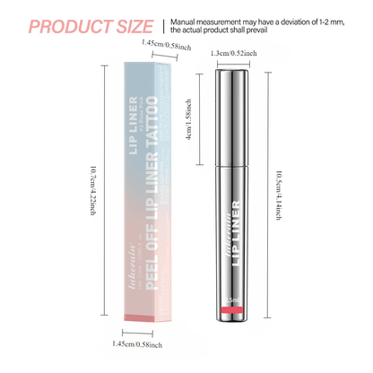Peel Off Lip Liner Set - LIPOXI