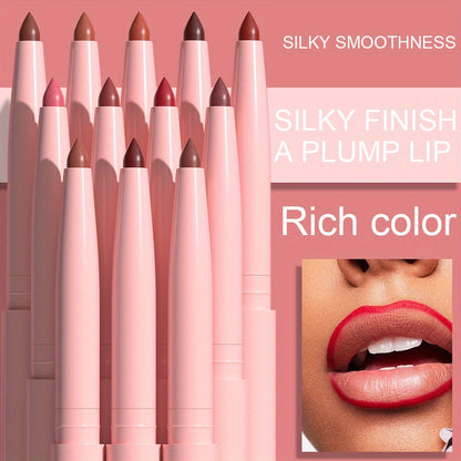 Perfectly Pout: 12-Piece Matte Lip Liner Set - LIPOXI