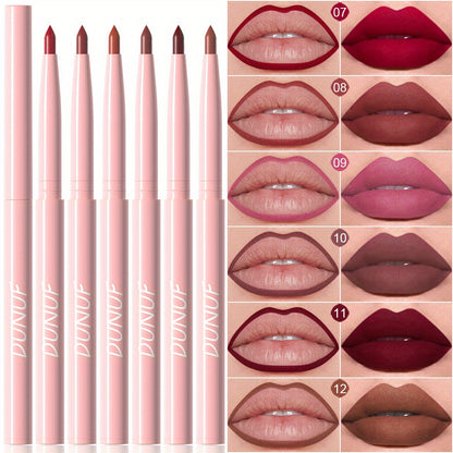 Perfectly Pout: 12-Piece Matte Lip Liner Set - LIPOXI