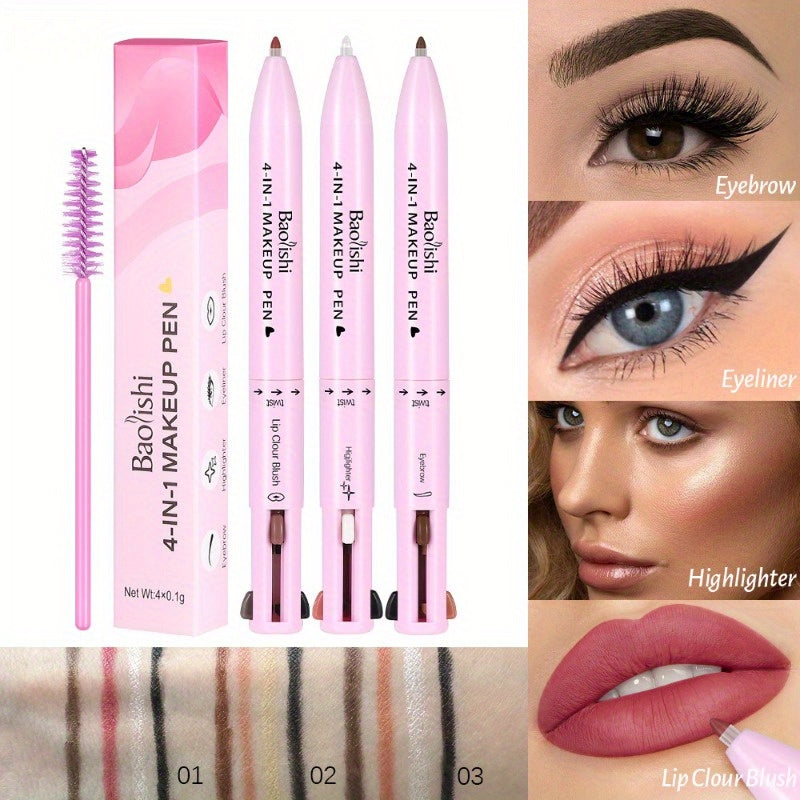 Ultimate Beauty Tool: 4-in-1 Makeup Pen - LIPOXI