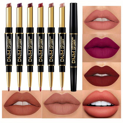 Chestnut Brown Lipstick & Liner Set - LIPOXI