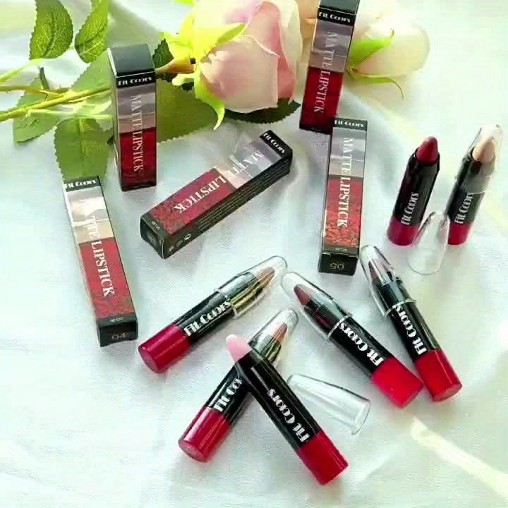 Matte Lipstick Crayon Collection - LIPOXI