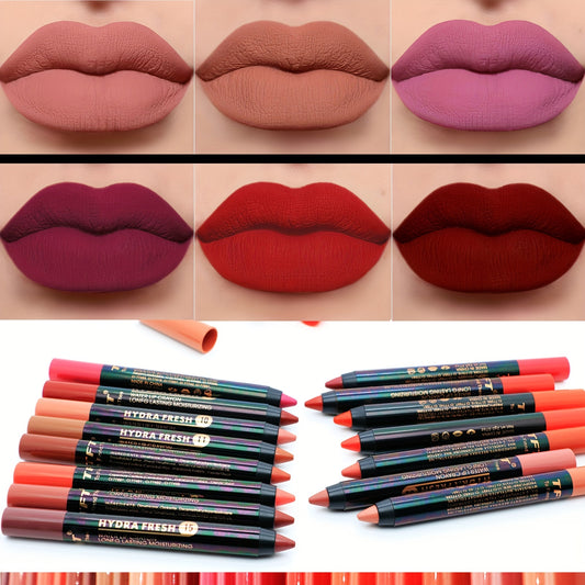 Crayon Lipstick Pencil Set - LIPOXI