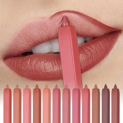 Matte Finish Waterproof Lip Liner - LIPOXI