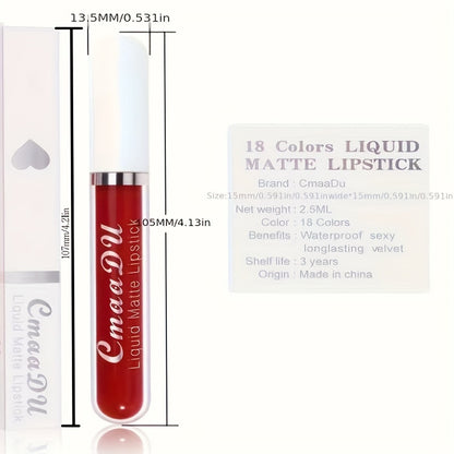 Massive Forest Matte Waterproof Lip Gloss - LIPOXI