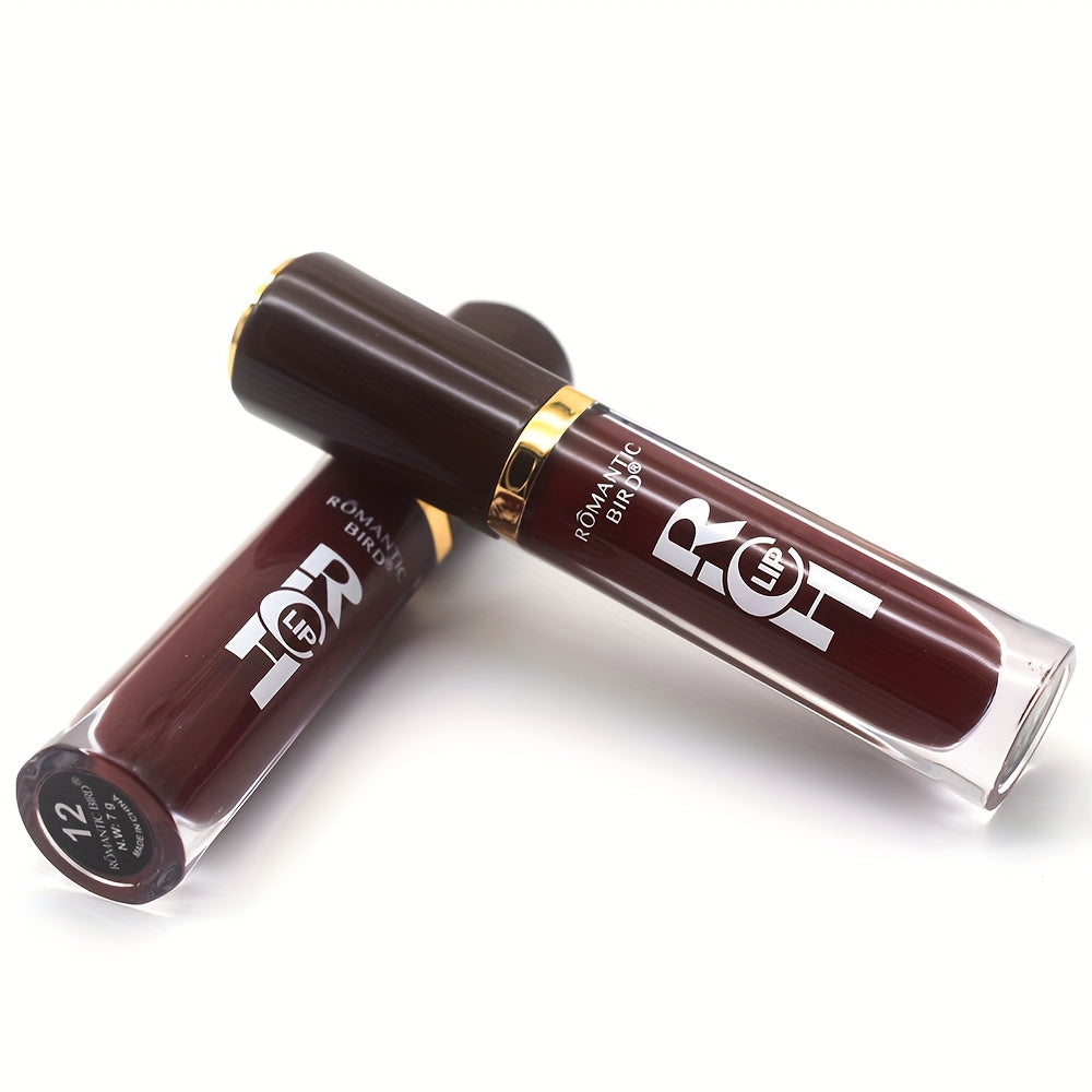 Dark Red Matte Liquid Lipstick - LIPOXI