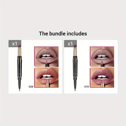 Pudaier Dual-Ended Lipstick & Liner - LIPOXI