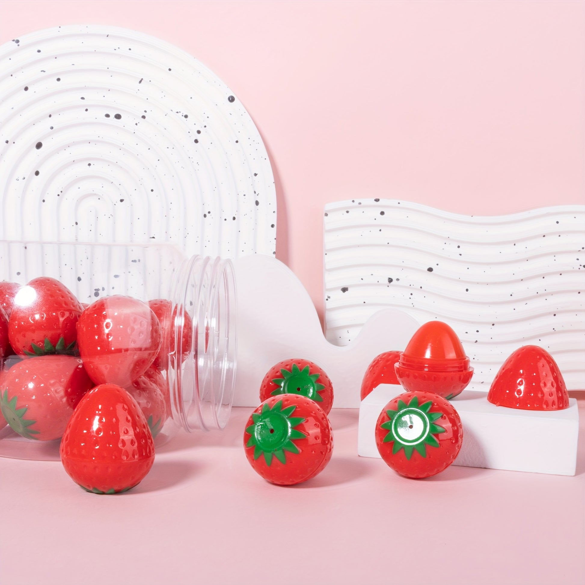 20pcs Strawberry Lip Balm Set - LIPOXI
