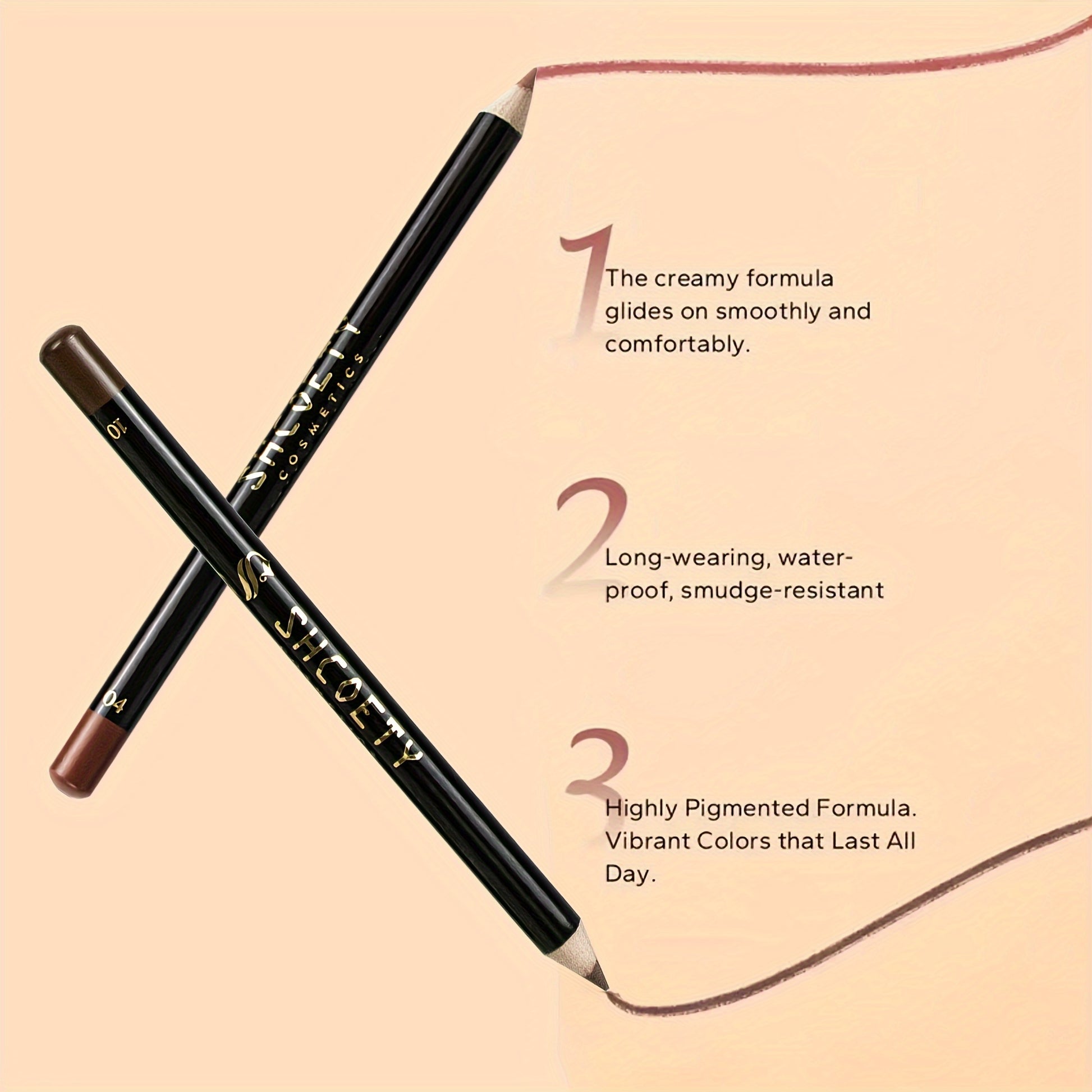 Brown Matte Lip Liners Collection - LIPOXI