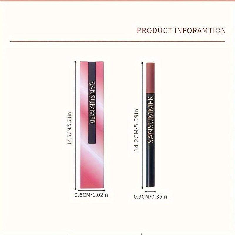 Matte Magic: 6-Piece Waterproof Lip Liner Set - LIPOXI