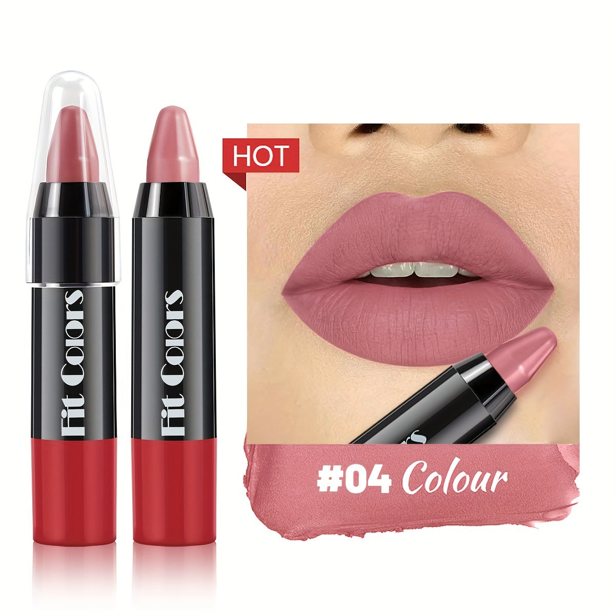 Matte Lipstick Crayon Collection - LIPOXI