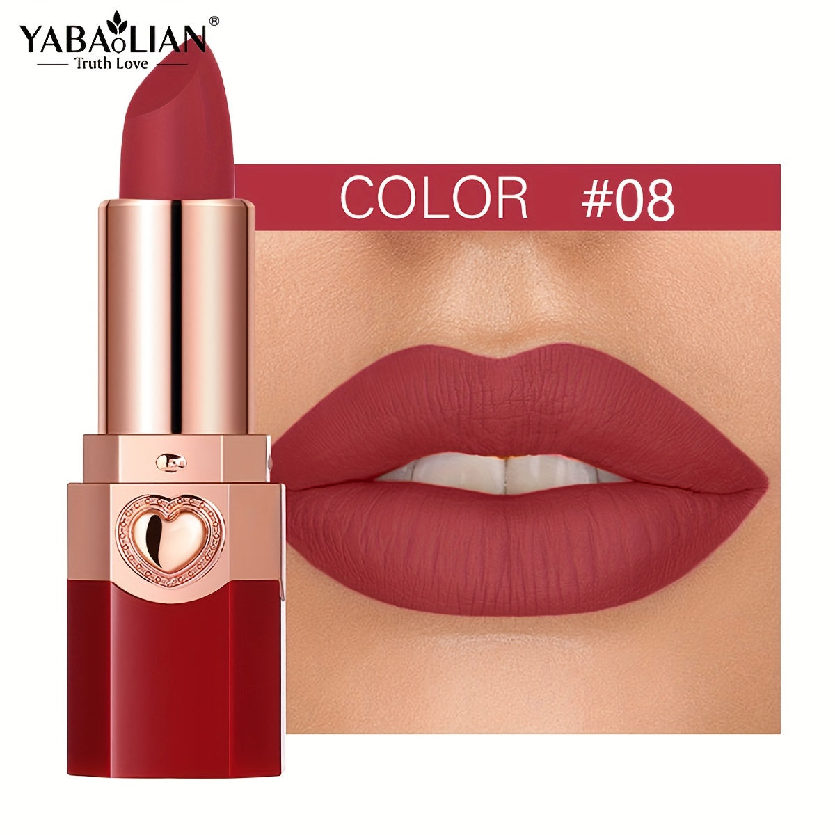 YABAOLIAN 12-Color Lipstick Set - LIPOXI