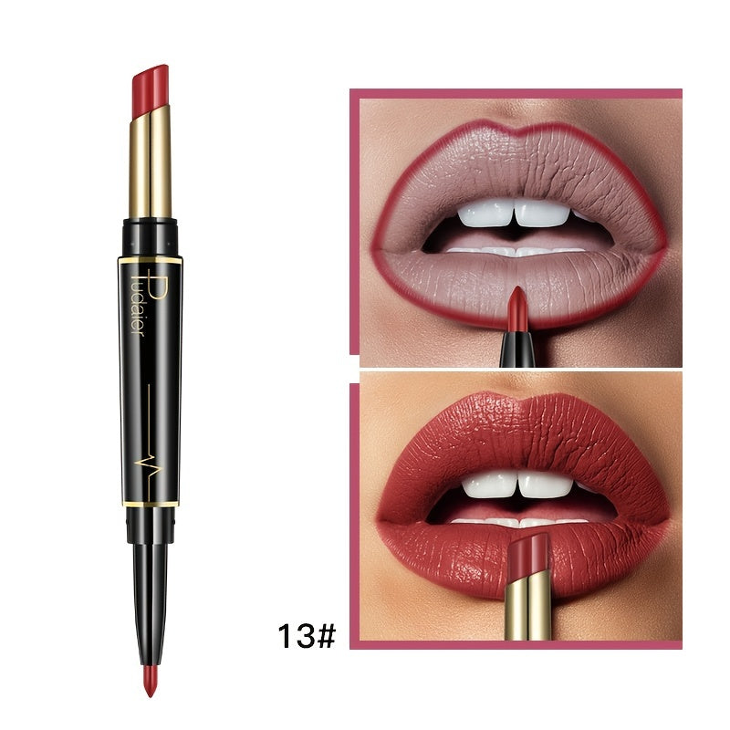 Pudaier Dual-Ended Lipstick & Liner - LIPOXI