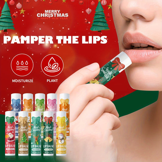 Merry Christmas Lip Balm Set - LIPOXI