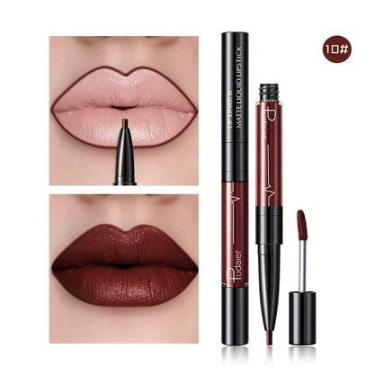 Berry Bliss 16-Color Lipstick & Liner Set - LIPOXI