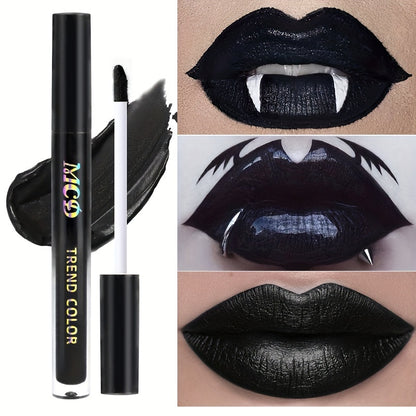 Gothic Black Lip Glaze Set - LIPOXI