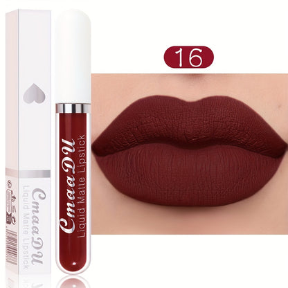 CmaaDu 18 Matte Lip Gloss - LIPOXI