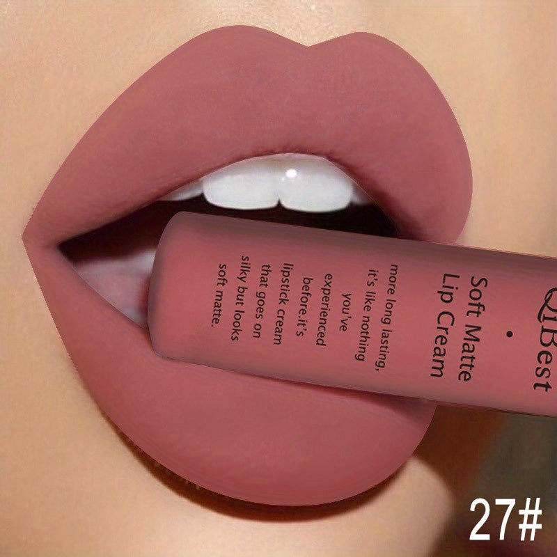 34 Colors Waterproof Matte Liquid Lipstick - LIPOXI