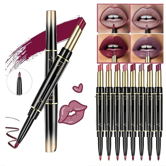 Double-Ended Matte Lip Liner & Lipstick - LIPOXI