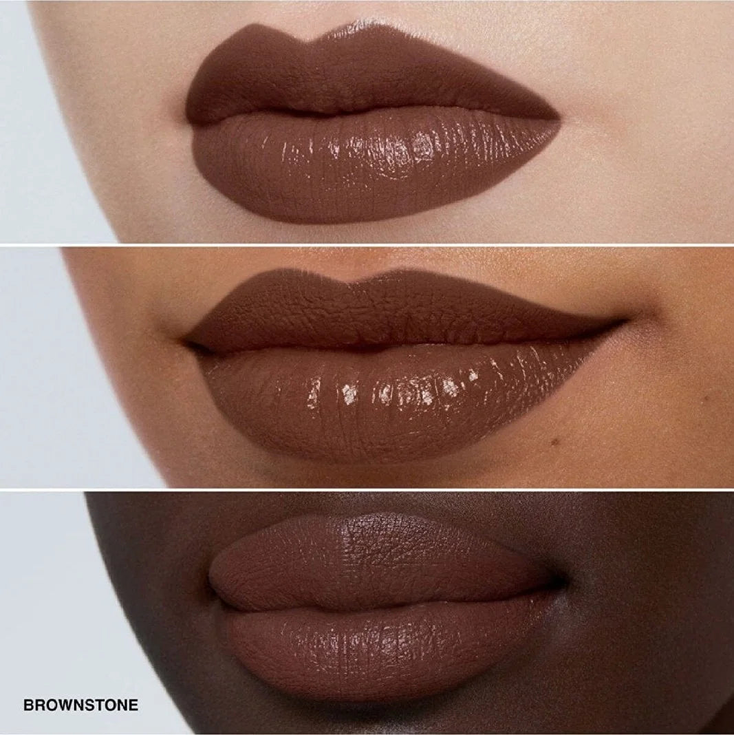 Luxe Satin Lipstick in Brownstone - LIPOXI