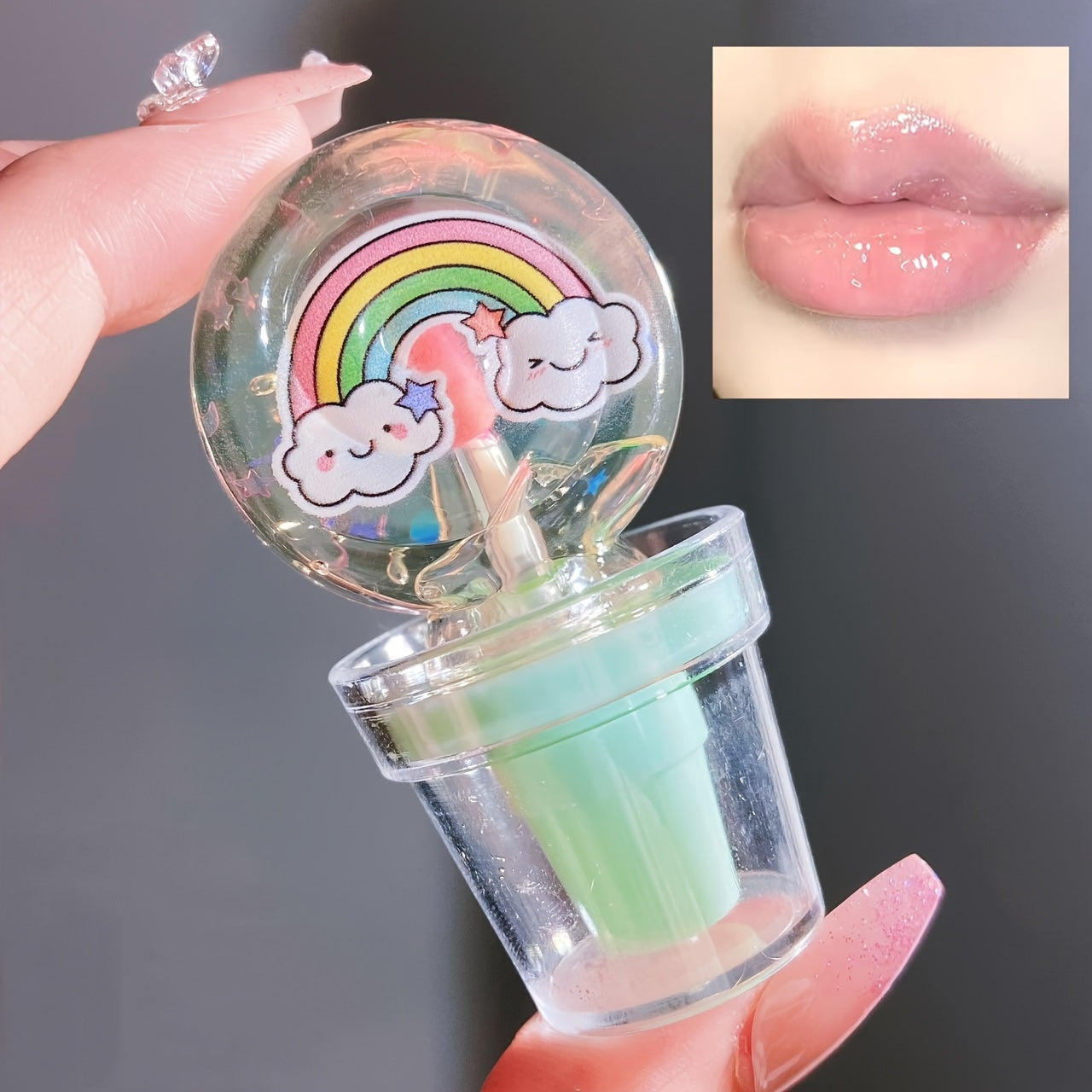 Sweet & Sparkly Cartoon Lip Gloss - LIPOXI