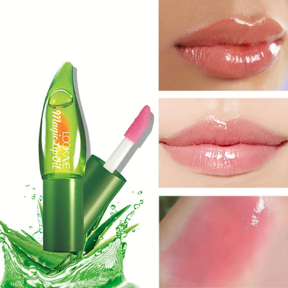 Aloe Vera Color-Changing Lip Balm - LIPOXI