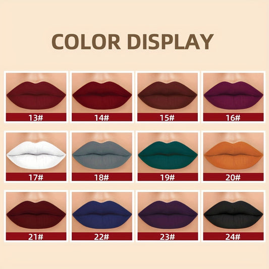 24 Shades of Matte Lip Stain - LIPOXI