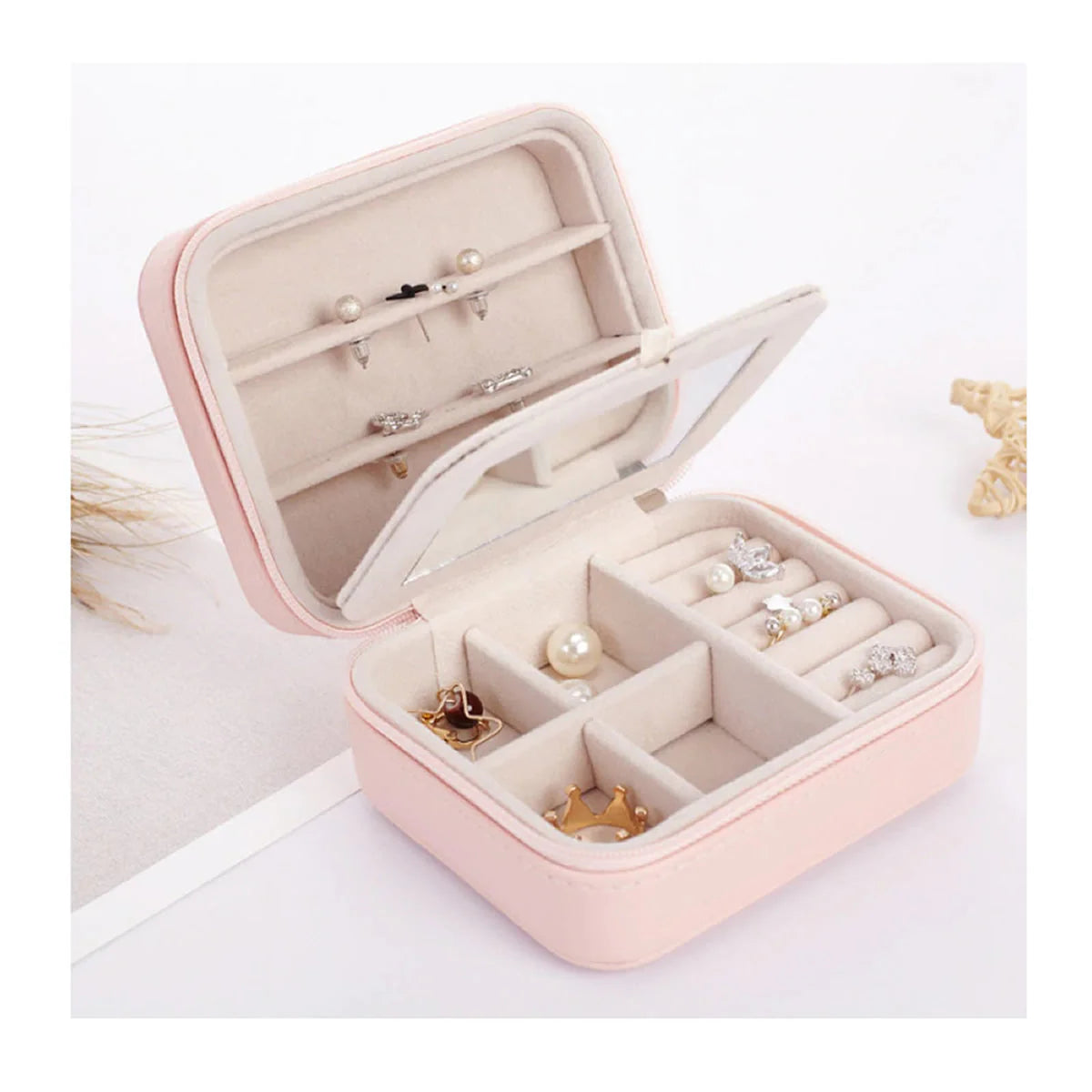 Mini Jewelry Organizer for On-the-Go Glam - LIPOXI