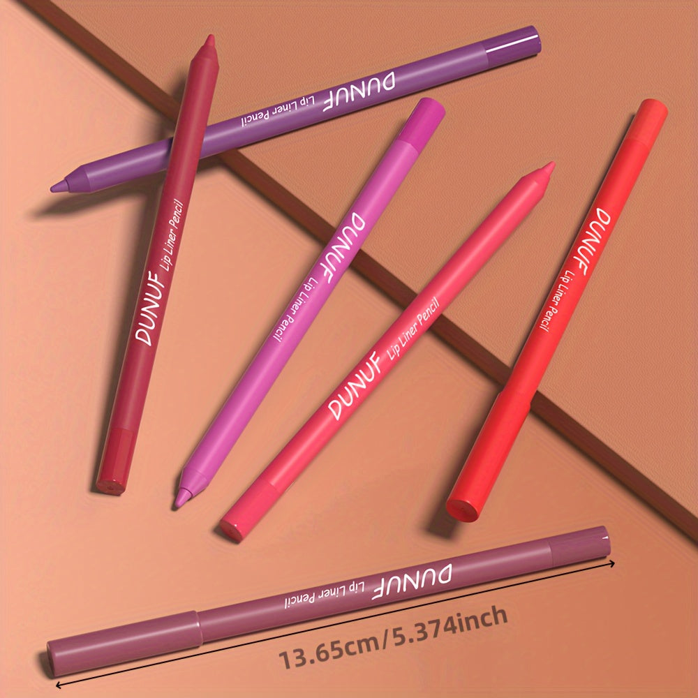 Berry Bliss: 12-Piece Waterproof Lip Liner Set - LIPOXI