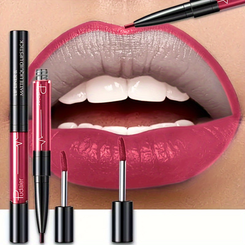 Berry Bliss 16-Color Lipstick & Liner Set - LIPOXI