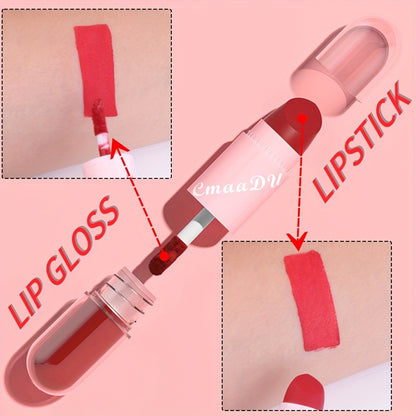 Two-in-One Lipstick and Lip Gloss - LIPOXI