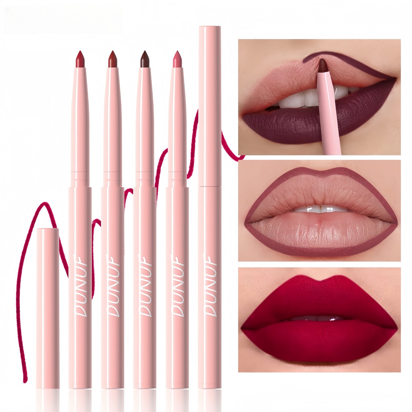 Velvet Matte Lip Liner Pencil Set - LIPOXI