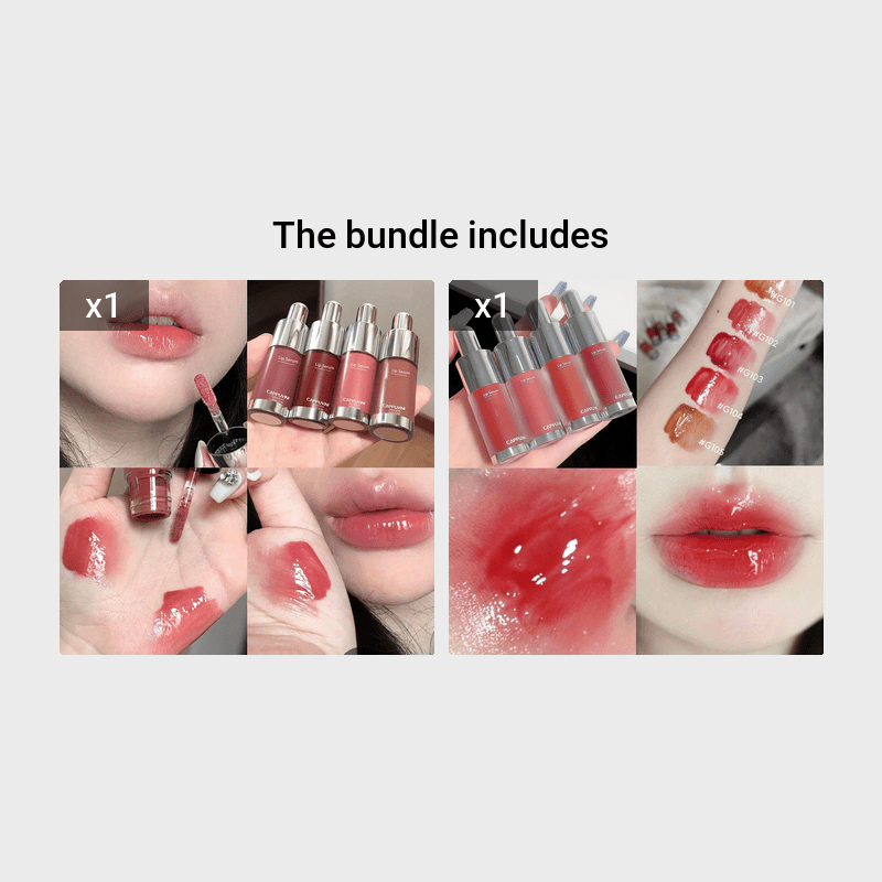 6-Piece Tinted Lip Care Set - LIPOXI