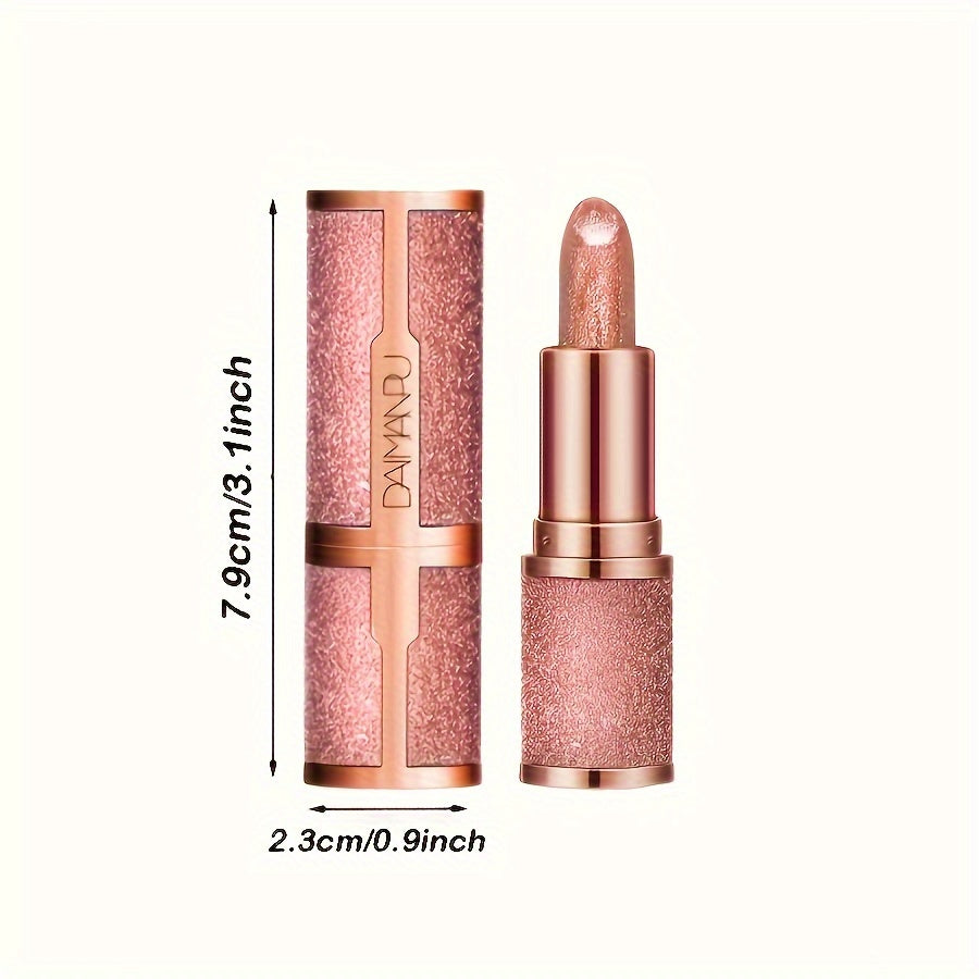 Shimmering Rose Gel Lipstick - LIPOXI