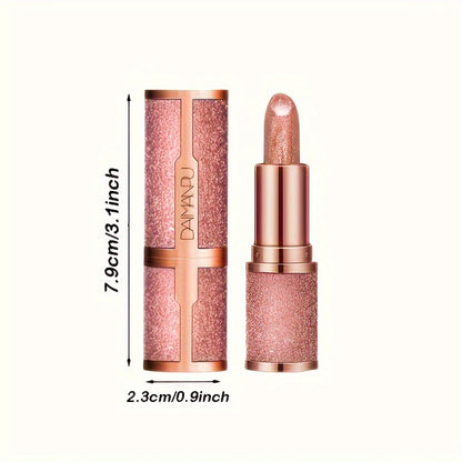 Shimmering Rose Gel Lipstick - LIPOXI