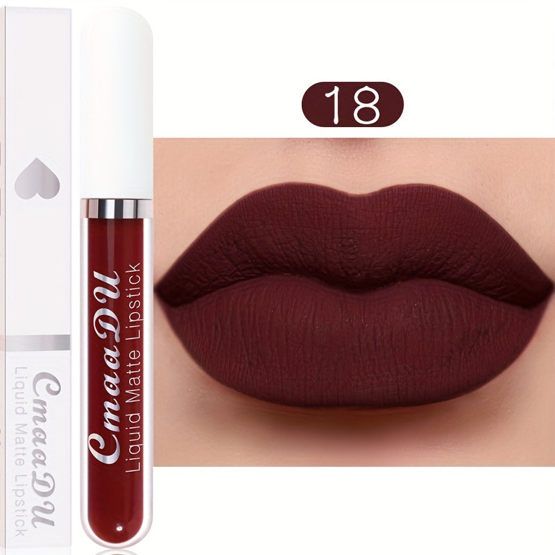 Velvet Chocolate Matte Liquid Lipstick Set - LIPOXI