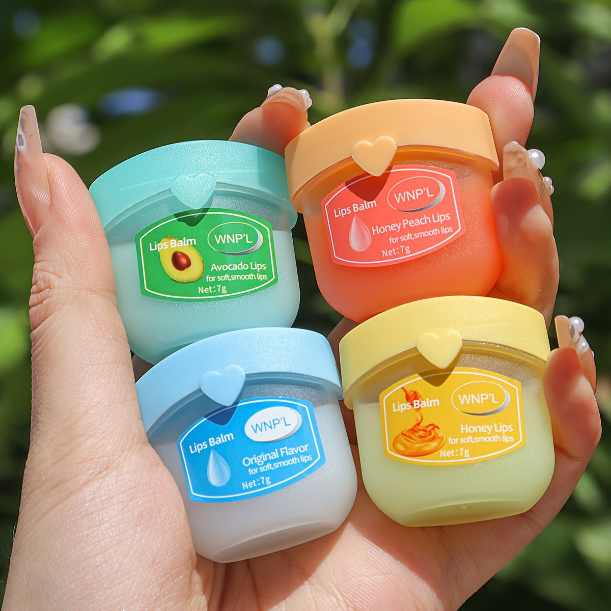 Pamper Your Lips: 4-8 Pack Fruit Flavored Lip Care Gift Set