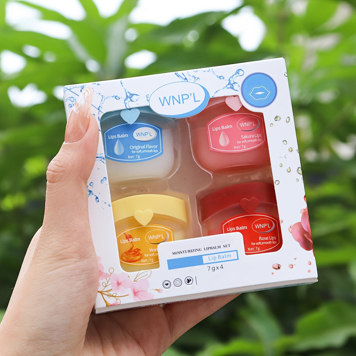 4-8 Pack Fruit Flavored Lip Care Gift Set - LIPOXI