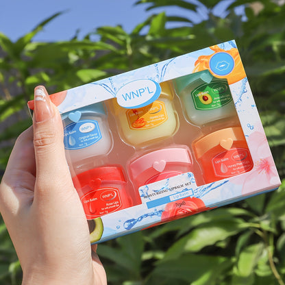 4-8 Pack Fruit Flavored Lip Care Gift Set - LIPOXI