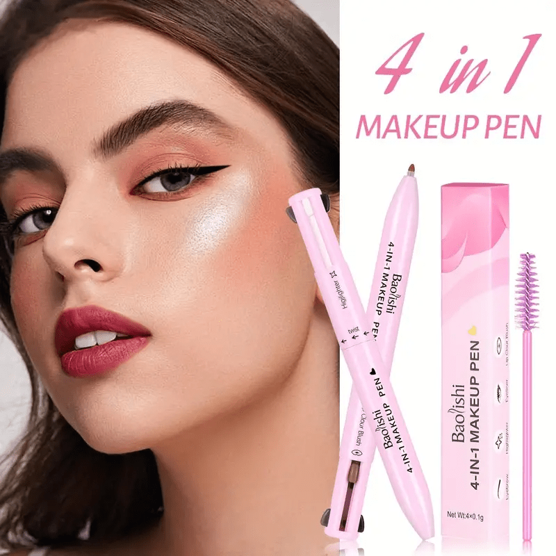 4-in-1 Glam Pen All-in-One Colorful Makeup Essentials - LIPOXI