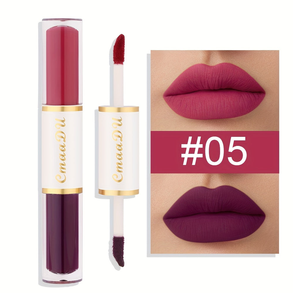 Cmaadu Two Color Liquid Lipstick - LIPOXI