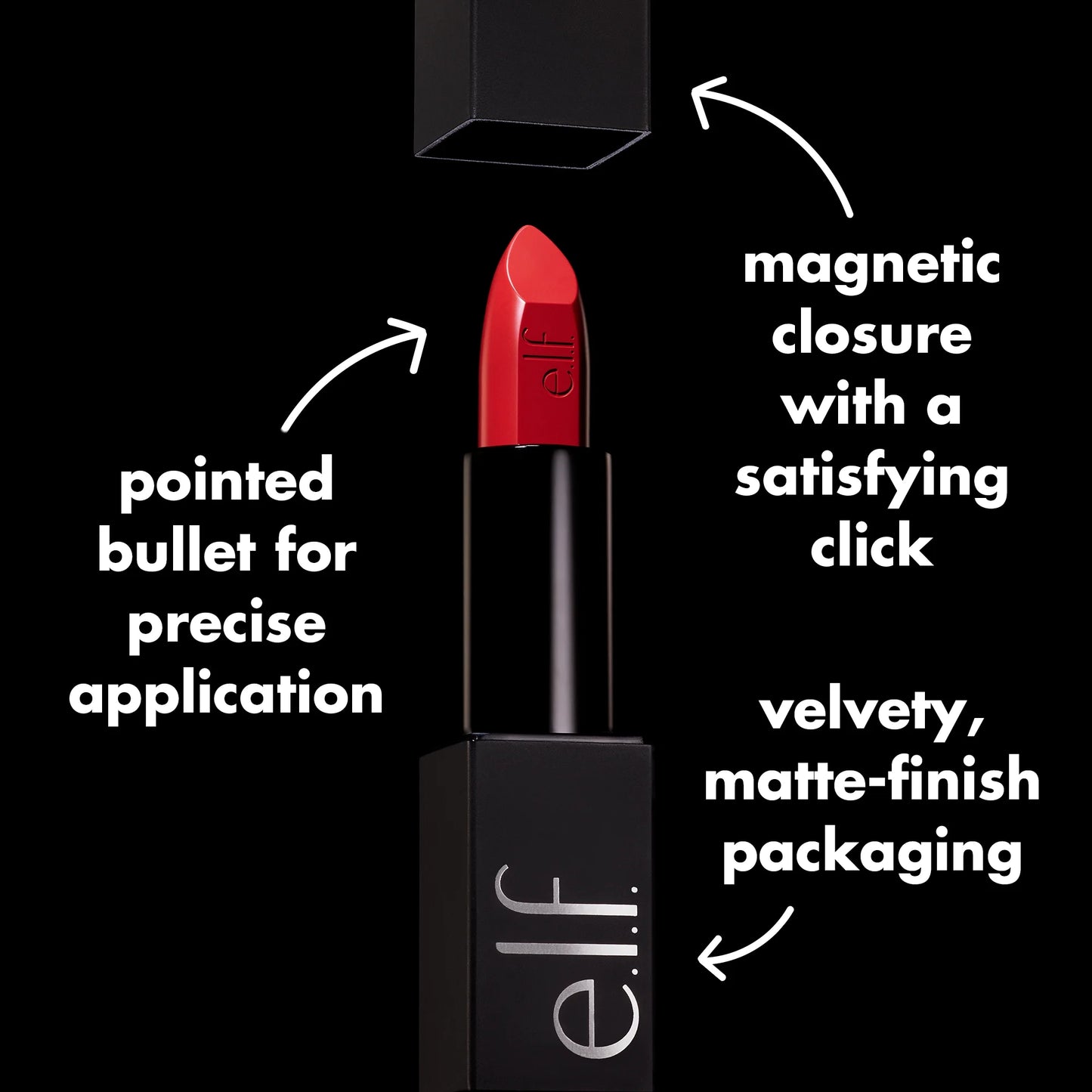 E.L.F. O FACE Satin Lipsticks - LIPOXI