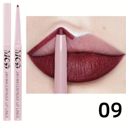 MCD Waterproof Lip Liner Crayon Set - LIPOXI