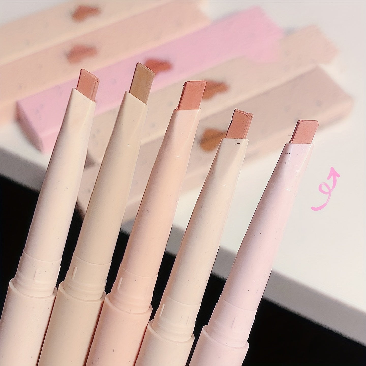 Nude All-Day Matte Lip Liner - LIPOXI