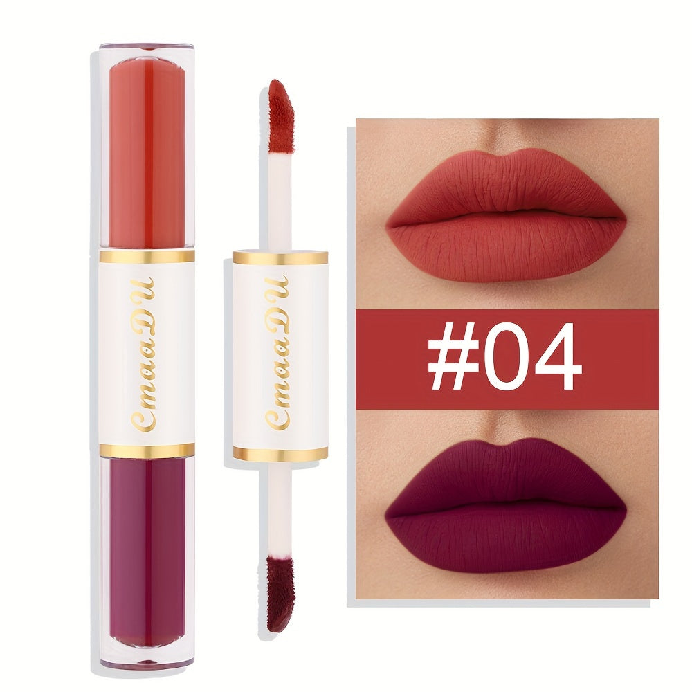 Cmaadu Two Color Liquid Lipstick - LIPOXI